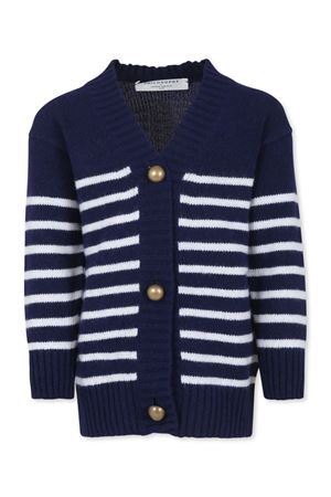 blue wool cardigan PHILOSOPHY KIDS | PFMA050CFL033D390.